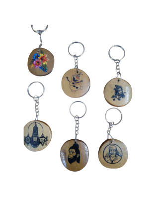 Bamboo Keychain