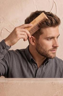 big size bamboo comb
