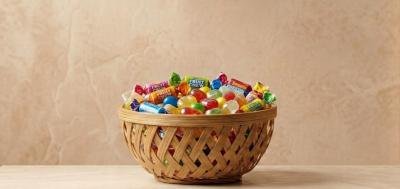 Bamboo Round Basket