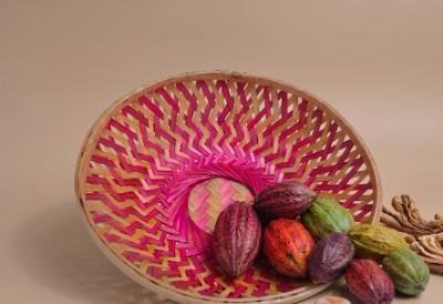 10 inch bamboo basket