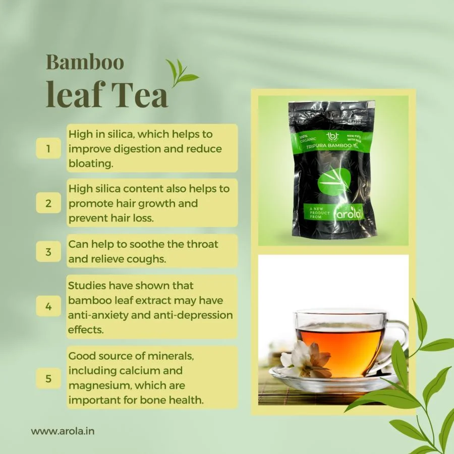 Benefits of bamboo leaf tea