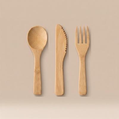 Bamboo Cutelery Set