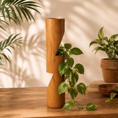 Bamboo Pole Planter