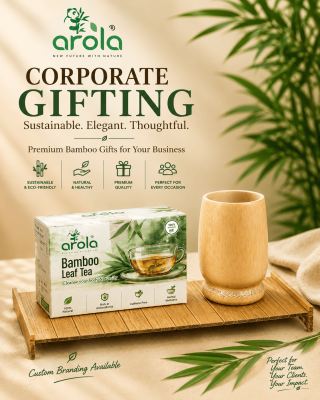 Bmaboo leaf tea+ cup